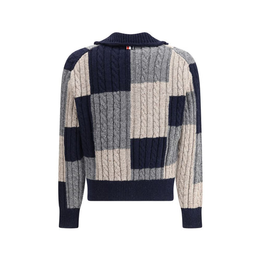 Multicolor Wool Cardigan