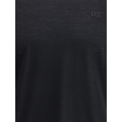 Black Fleece Wool Sweatshirt