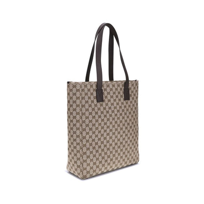 Brown Polyester Handbag