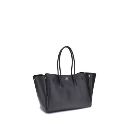 Black Calf Leather Bos Taurus Shoulder Bag