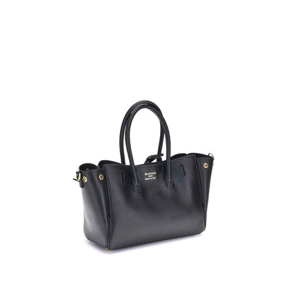 Black Calf Leather Bos Taurus Shoulder Bag