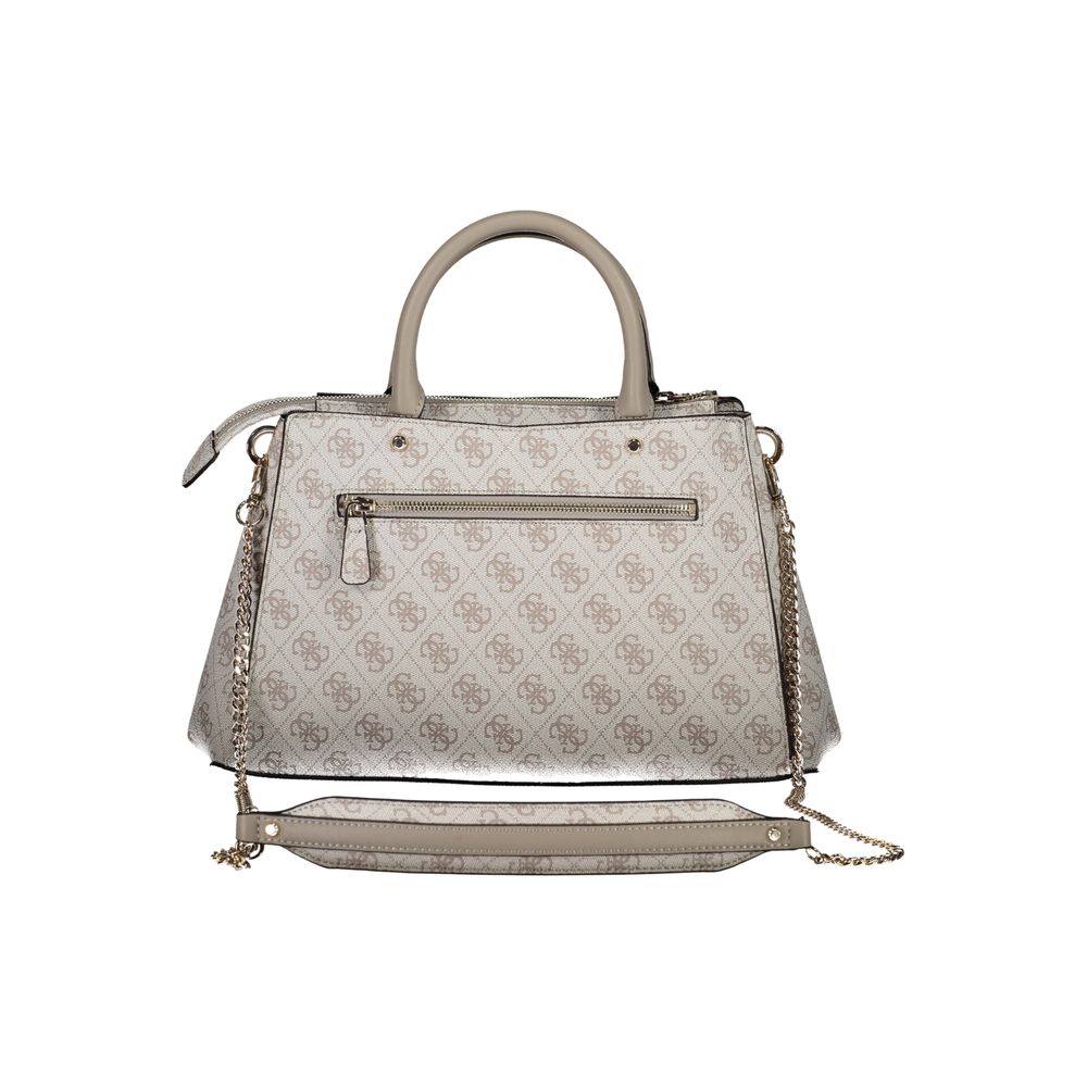 Gray Polyethylene Handbag
