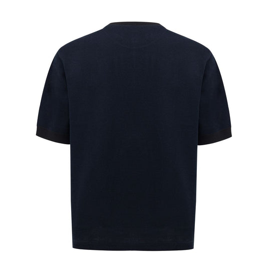 Blue Cotton T-Shirt