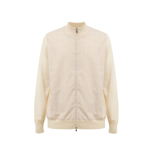 Beige Wool T-Shirt