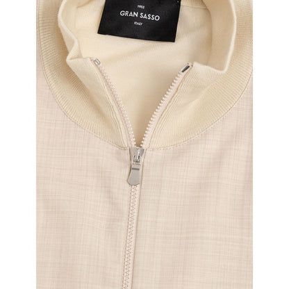 Beige Wool T-Shirt