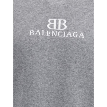 Gray Cotton Sweatshirt