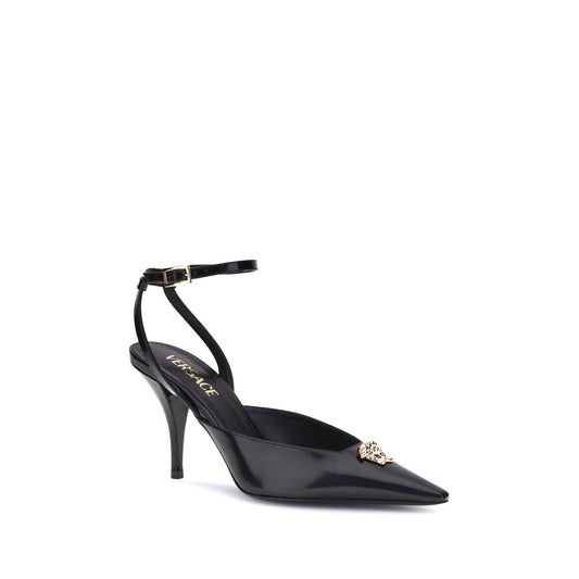 Black Calf Leather Bos Taurus Pumps