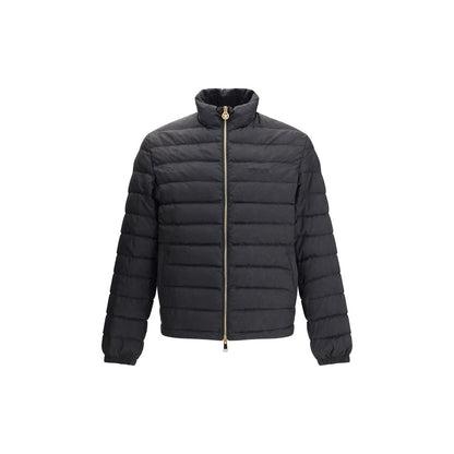 Black Polyester Shell Jacket