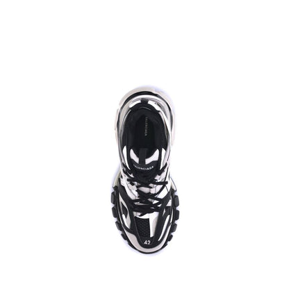 Multicolor Nylon Athletic Sneakers