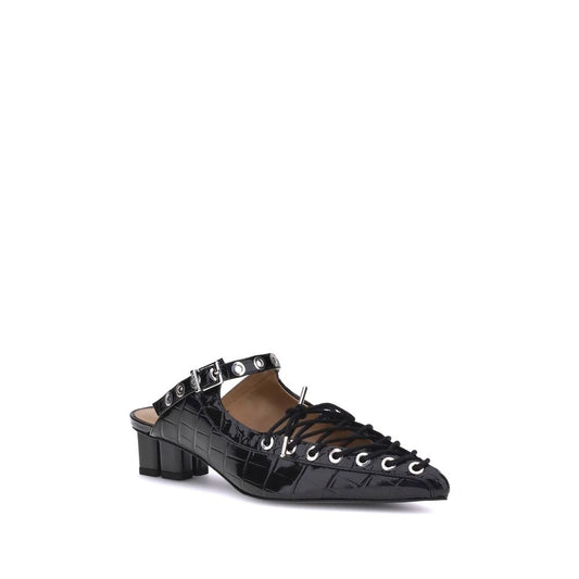 Black Polyethylene Mules