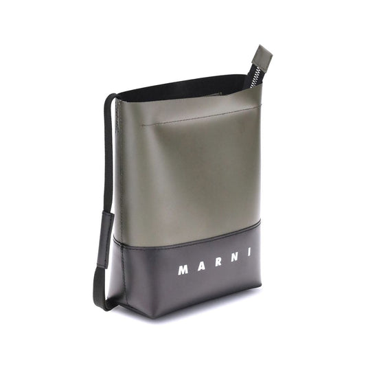 Green Polyester Shoulder Bag