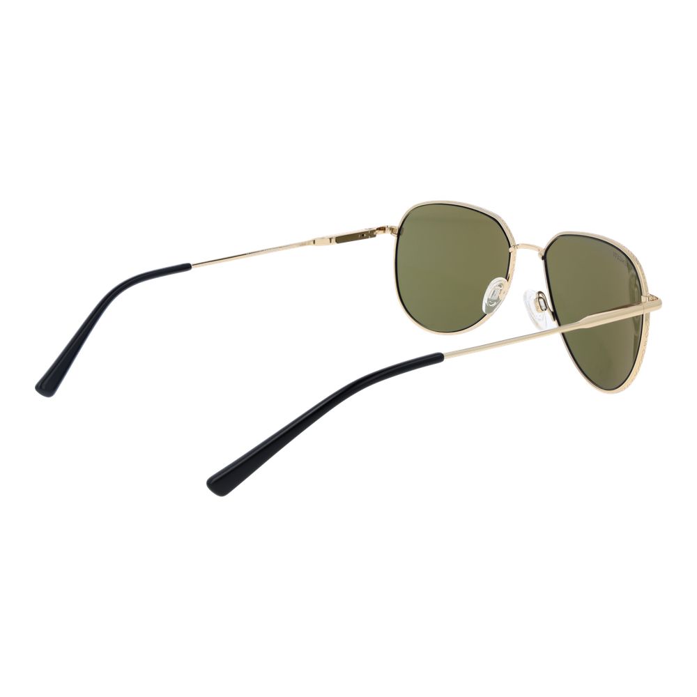 Gold Plastic Sunglasses