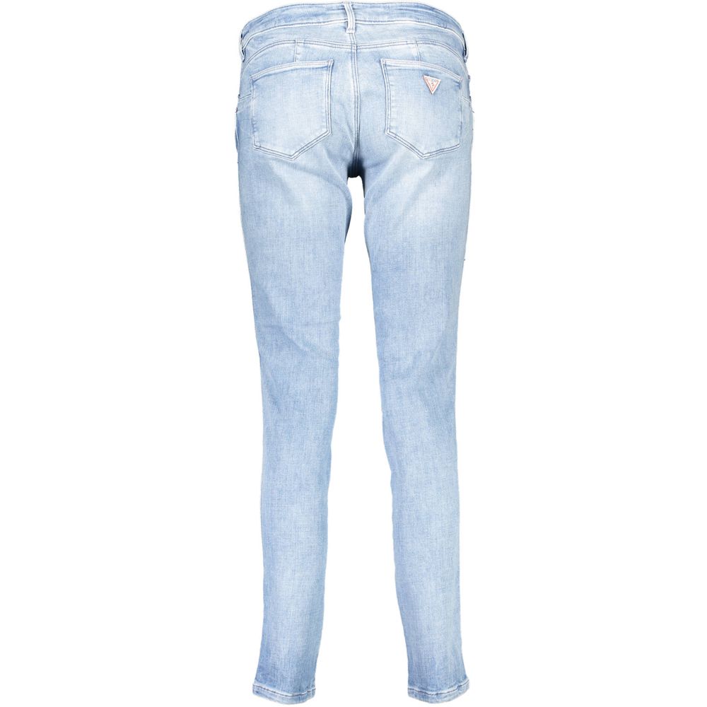 Blue Cotton Jeans Denim