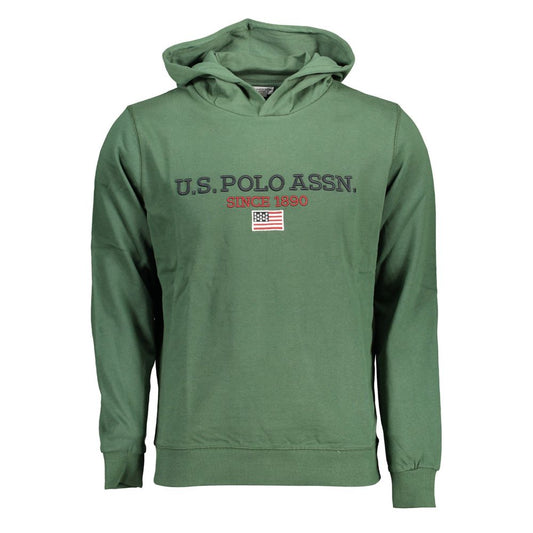 Green Cotton Sweatshirt