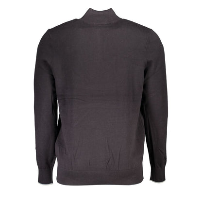 Black Cotton Sweater