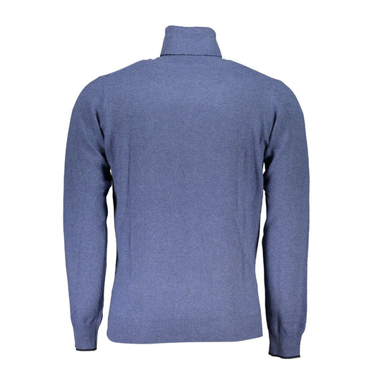 Blue Fabric Sweater