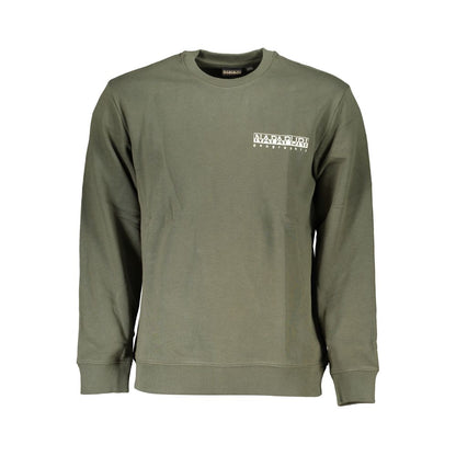 Green Cotton Sweatshirt