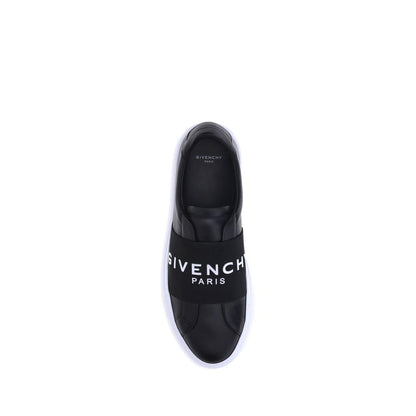Black Calf Leather Bos Taurus Low Top Sneakers