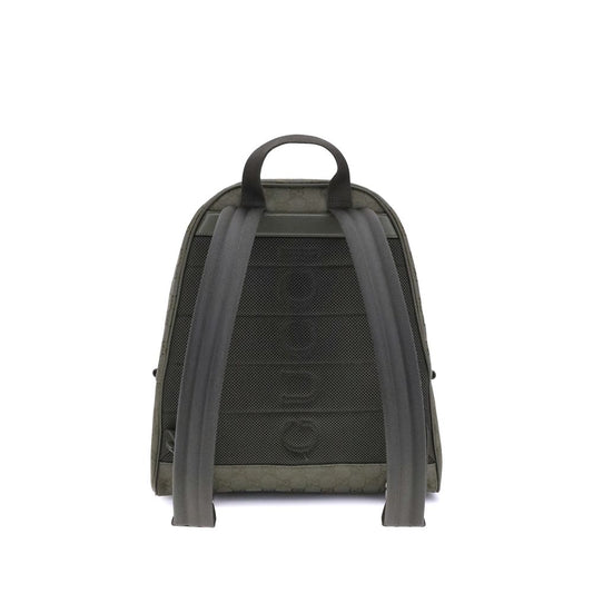 Green Cotton Backpack