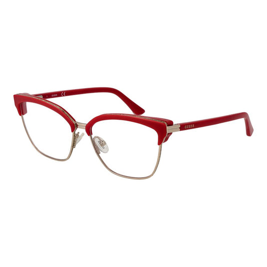 Red Stainless Steel Glasses (Frames)