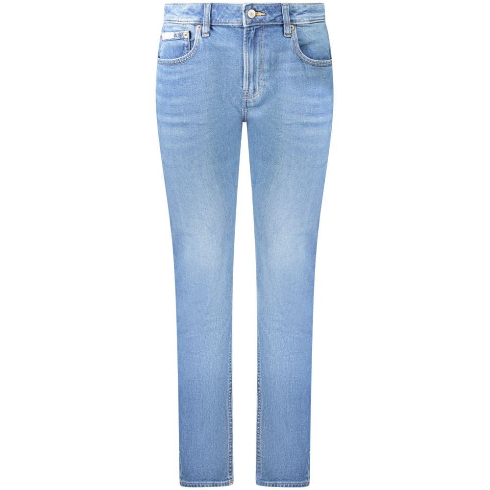 Blue Cotton Women's Slim Jean
