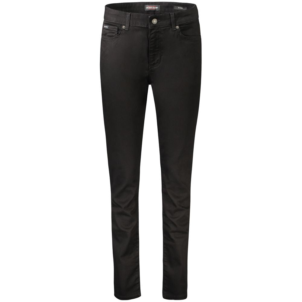 Black Cotton Women Jeans