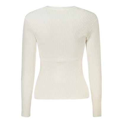 White Viscose Sweater