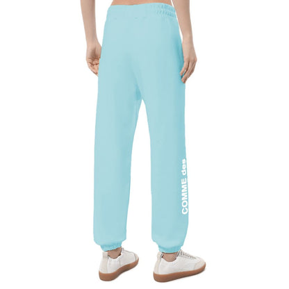 Blue Cotton Women Sweatpant