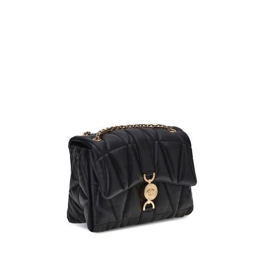 Black Calf Leather Bos Taurus Shoulder Bag
