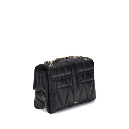 Black Calf Leather Bos Taurus Shoulder Bag
