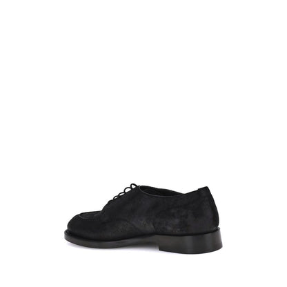 Black Calf Leather Bos Taurus Oxfords And Derbies