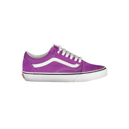 Purple Polyester Sneaker