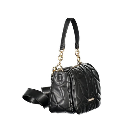 Black Polyethylene Women Handbag
