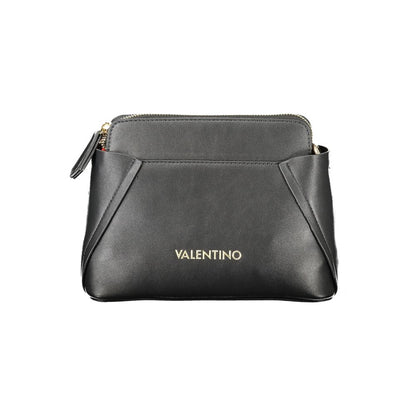 Black Polyethylene Women Handbag