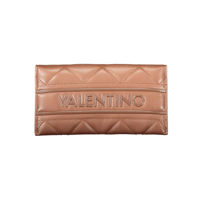 Brown Polyethylene Women Wallet