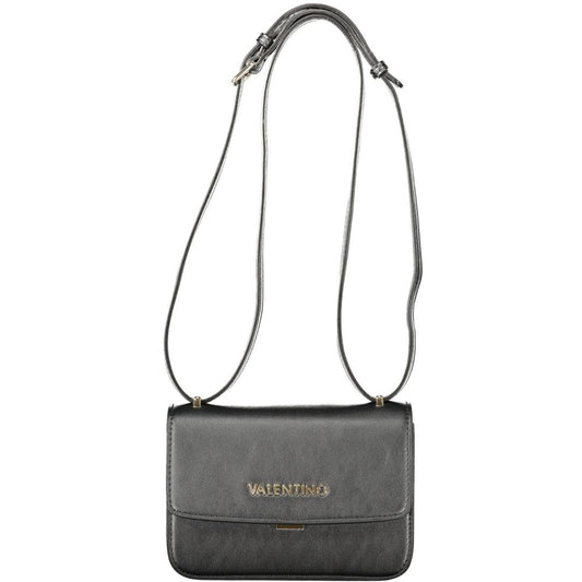 Black Polyethylene Women Handbag