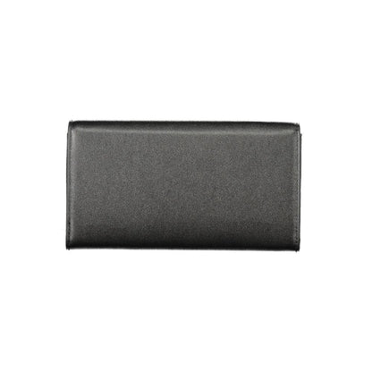 Black Polyethylene Women Wallet