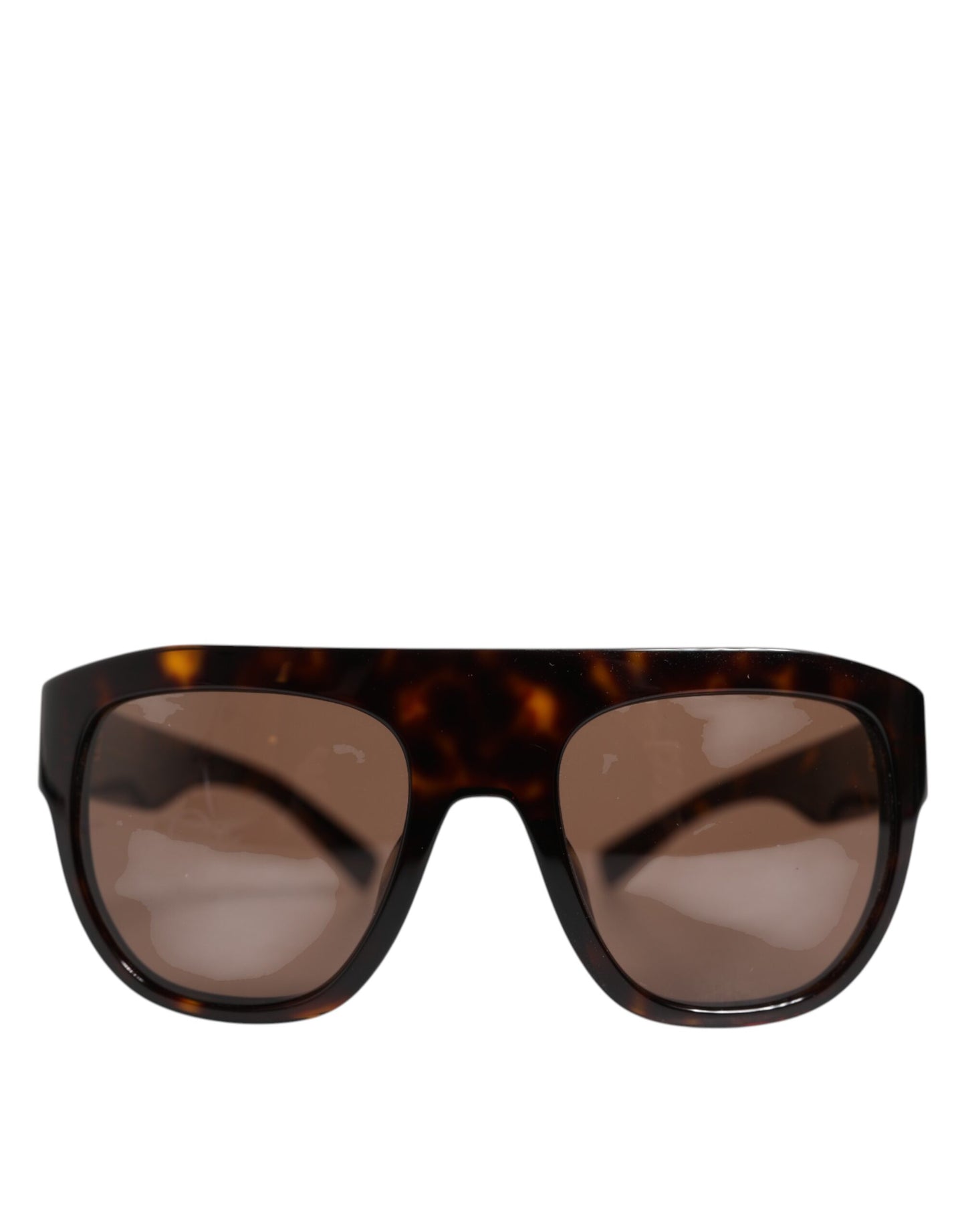 Dark Brown Havana DG4398F Square Frame Eyewear Sunglasses
