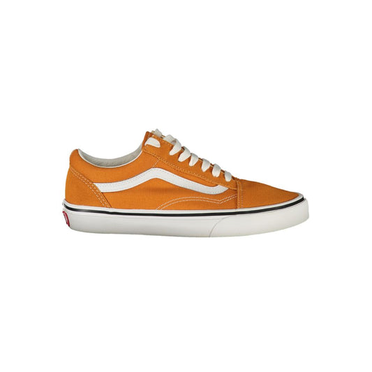 Orange Polyester Sneaker