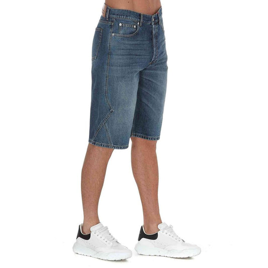 Blue Denim Shorts