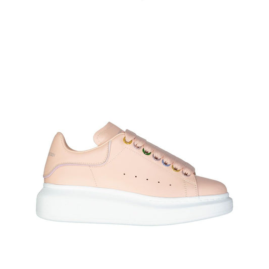Multicolor Calfskin Chunky Sneakers
