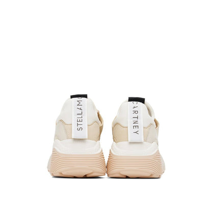 Yellow Vegan Leather Chunky Sneakers