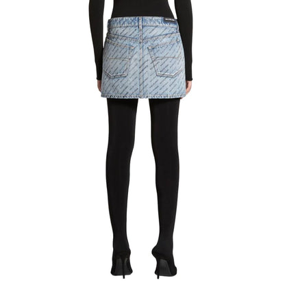 Blue Denim Skirt