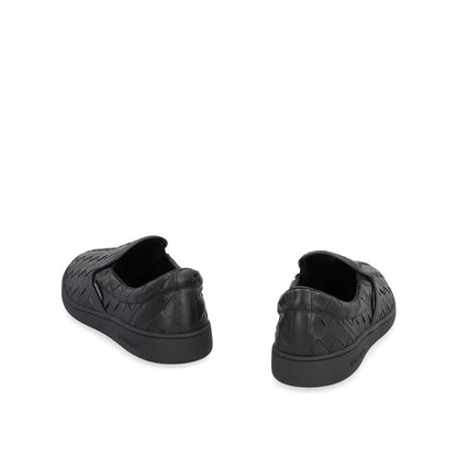 Black Calfskin Sneakers