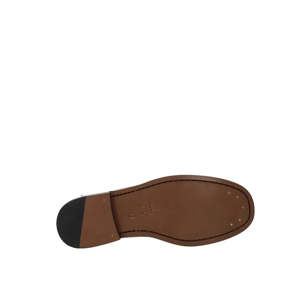 Black Calfskin Slip-On Loafers