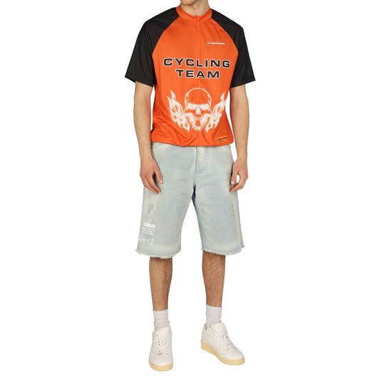 Blue Cotton Shorts
