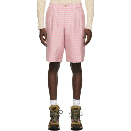 Multicolor Viscose Bermuda Shorts