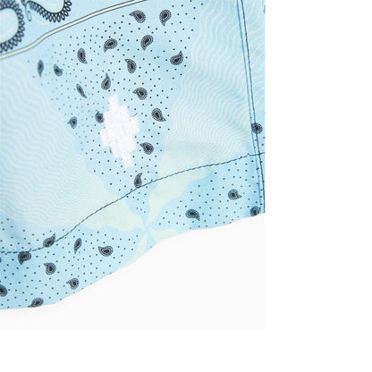 Yellow Polyamide Shorts