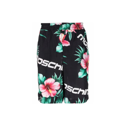 Black Silk Short And Mini Shorts