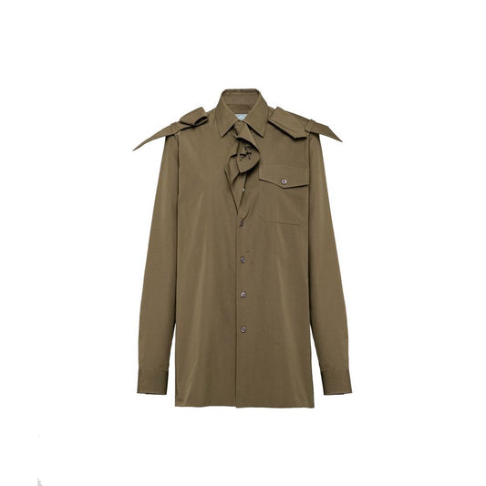 Green Cotton Shirt